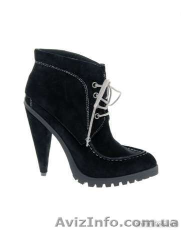 Продам ботильоны натуральный замш(производитель Англия) - <ro>Изображение</ro><ru>Изображение</ru> #1, <ru>Объявление</ru> #374021
