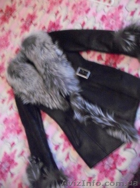 полу дублёнка , новая недорого мех натуральный . Цвет щёрный мех дымчатый....... - <ro>Изображение</ro><ru>Изображение</ru> #1, <ru>Объявление</ru> #406767