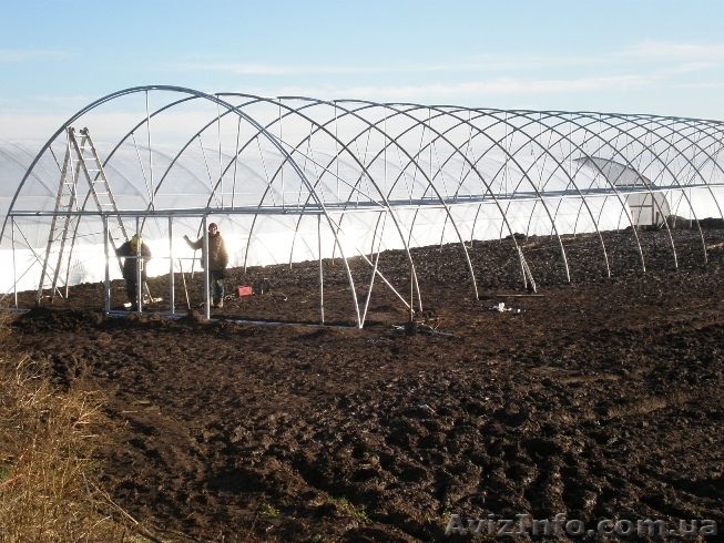 Фермерские теплицы из оцинкованной трубы под ключ - <ro>Изображение</ro><ru>Изображение</ru> #1, <ru>Объявление</ru> #444178