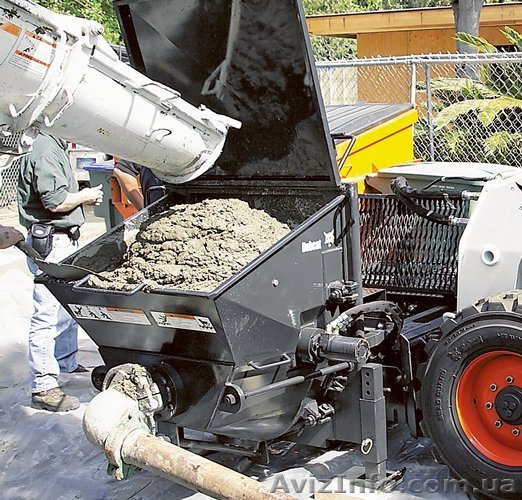 Бетононасос,навесное оборудование для Bobcat(Бобкет) - <ro>Изображение</ro><ru>Изображение</ru> #1, <ru>Объявление</ru> #812980