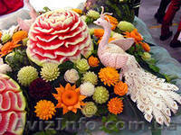 Карвинг. Художественная резьба по овощам и фруктам.Курсы в учебном центре Furor  - <ro>Изображение</ro><ru>Изображение</ru> #1, <ru>Объявление</ru> #946498