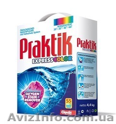 Бесфосфатный концентрированый стиральный порошок Praktik Express Color 3 кг - <ro>Изображение</ro><ru>Изображение</ru> #1, <ru>Объявление</ru> #1026840