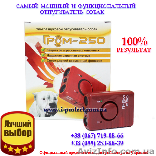 Отпугиватель для собак Гром 250, лучшие отзывы. - <ro>Изображение</ro><ru>Изображение</ru> #1, <ru>Объявление</ru> #1055952