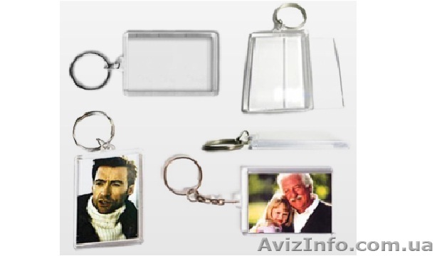 Заготовка пластикового брелка 42*56мм - <ro>Изображение</ro><ru>Изображение</ru> #1, <ru>Объявление</ru> #1184995