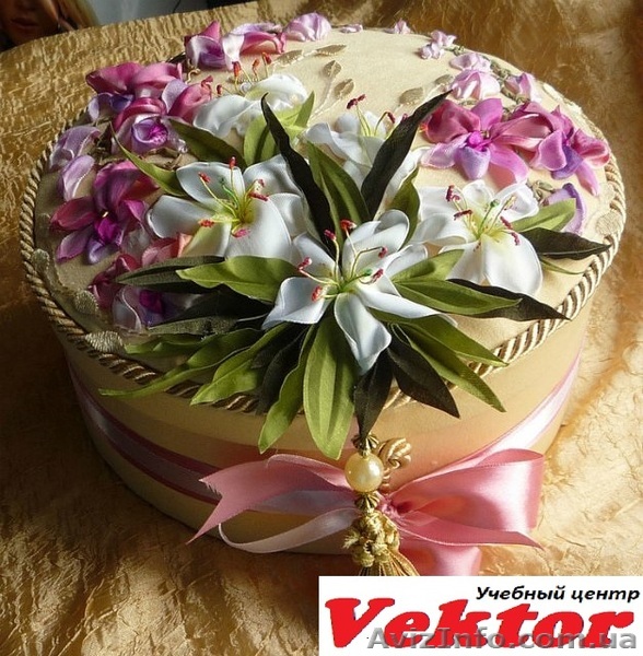 Курсы вышивки лентами. Херсон. Обучение вышивки лентами в Херсоне - <ro>Изображение</ro><ru>Изображение</ru> #1, <ru>Объявление</ru> #1292708