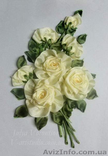 Вышивка лентами! Спешите записаться и начните обучение уже сегодня. Новая Каховк - <ro>Изображение</ro><ru>Изображение</ru> #1, <ru>Объявление</ru> #1488986