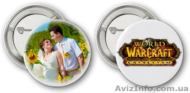 Изготовление значков, печать на значках на заказ, Херсон - <ro>Изображение</ro><ru>Изображение</ru> #1, <ru>Объявление</ru> #1562272