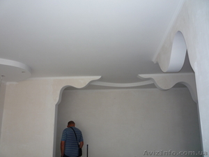 арки, потолки из гипсокартона