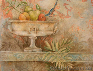 Фрески в любом стиле,  декоративные штукатурки - венецианские,  имитация мрамора,  