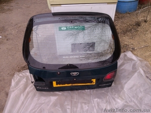 Дверь багажника Daewoo Lanos hatchback, зеленый цвет - <ro>Изображение</ro><ru>Изображение</ru> #1, <ru>Объявление</ru> #862886