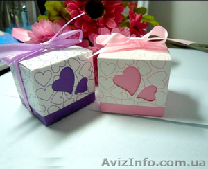 бонбоньерки коробочки