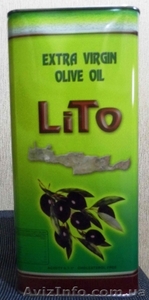 Оливковое масло Extra Virgin Olive oil «Lito» 5л ж/б. Греция.  - <ro>Изображение</ro><ru>Изображение</ru> #1, <ru>Объявление</ru> #1032437