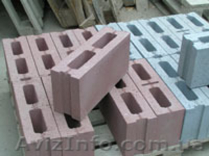 Шлакоблок заборный Херсон Блоки для забора камень - <ro>Изображение</ro><ru>Изображение</ru> #1, <ru>Объявление</ru> #1247210