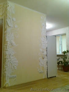   Аэрография интерьера. Роспись, фрески. Лепнина.