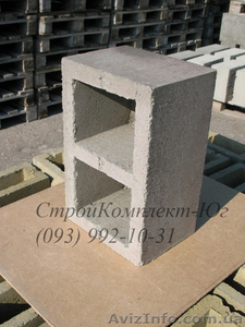Блоки стеновые бетонные 250х200х400 мм Херсон - <ro>Изображение</ro><ru>Изображение</ru> #1, <ru>Объявление</ru> #1474204