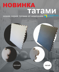 Мат татами 20мм.с креплениями Ласточкин хво