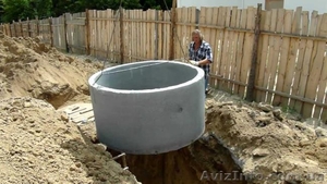 Бетонные кольца для септика купить