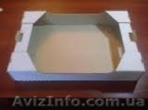 Гофроящик под клубнику, гофролоток под клубнику 