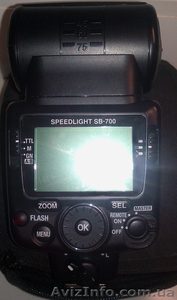 Вспышка Nikon SB -700 - <ro>Изображение</ro><ru>Изображение</ru> #1, <ru>Объявление</ru> #1642562