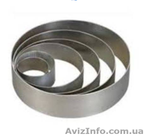 Кольца и рамки для торта,  суфле и мусса