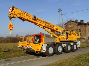 Аренда автокрана. Спецтехника. Автокран FAUN RTF 50-4,  компания Одесскрансервис