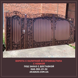 Ворота, решетки, автонавесы, калитки, двери, козырьки - <ro>Изображение</ro><ru>Изображение</ru> #3, <ru>Объявление</ru> #1686278
