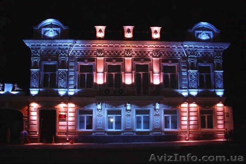 Художественная светодиодная подсветка фасадов зданий  - <ro>Изображение</ro><ru>Изображение</ru> #3, <ru>Объявление</ru> #184754