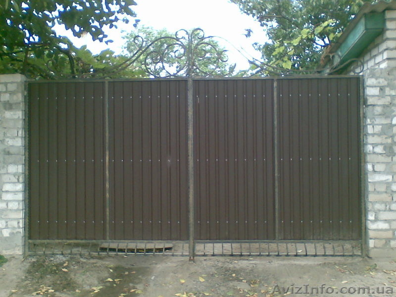 Ворота,откатные,распашные,автоматические,профнастил,сайдинг,калитки,козырьки. - <ro>Изображение</ro><ru>Изображение</ru> #8, <ru>Объявление</ru> #801696