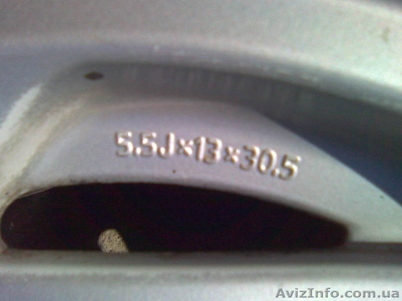 Оригинальный комплект литых дисков R13 на Ford - <ro>Изображение</ro><ru>Изображение</ru> #5, <ru>Объявление</ru> #907954