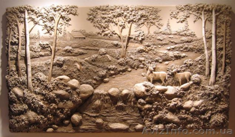 Лепнина, гипсовые лепные панно на заказ. Рельефы, барельефы, горельефы.  - <ro>Изображение</ro><ru>Изображение</ru> #5, <ru>Объявление</ru> #918553