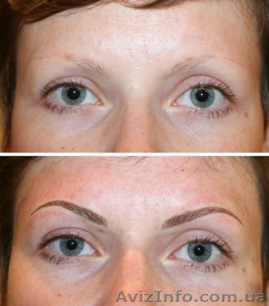 Татуаж бровей, век, губ - <ro>Изображение</ro><ru>Изображение</ru> #4, <ru>Объявление</ru> #1059200