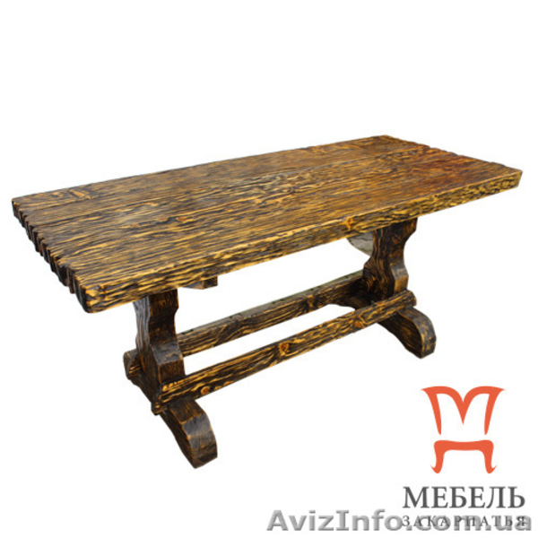 Стол из состаренного дерева, Стол Охотник - <ro>Изображение</ro><ru>Изображение</ru> #3, <ru>Объявление</ru> #1222677