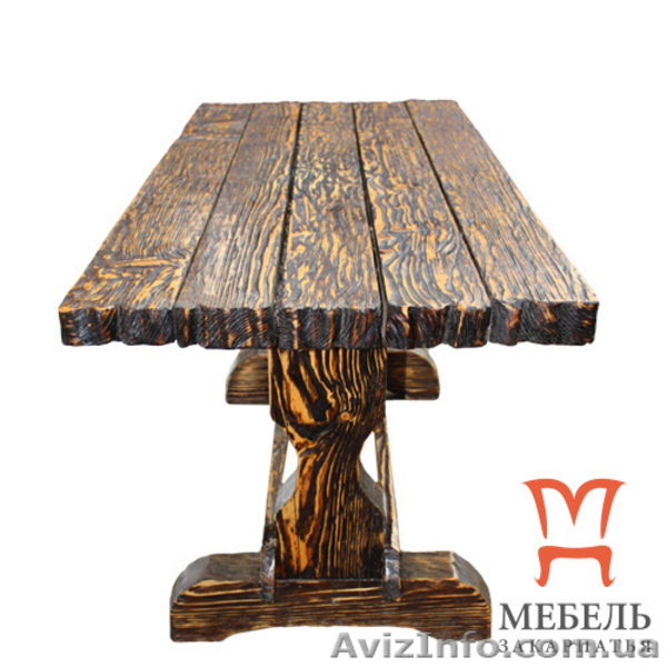 Стол из состаренного дерева, Стол Охотник - <ro>Изображение</ro><ru>Изображение</ru> #4, <ru>Объявление</ru> #1222677