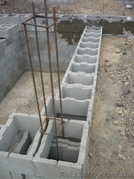 Блоки для бассейнов Херсон Шлакоблок для фундамента - <ro>Изображение</ro><ru>Изображение</ru> #5, <ru>Объявление</ru> #1247227