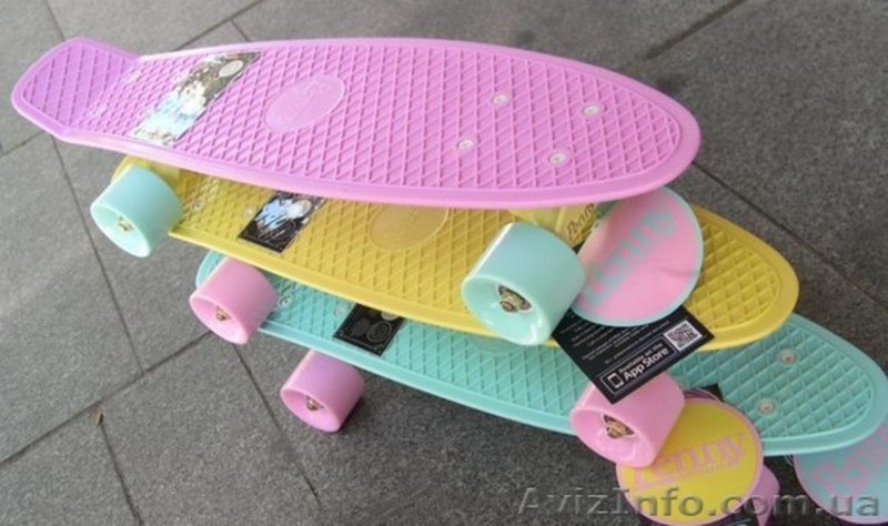 Белый пениборд с черными колесами - <ro>Изображение</ro><ru>Изображение</ru> #4, <ru>Объявление</ru> #1246937