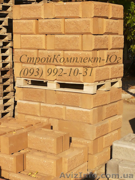 Декоративные блоки с фаской колотые для забора - <ro>Изображение</ro><ru>Изображение</ru> #3, <ru>Объявление</ru> #1474089