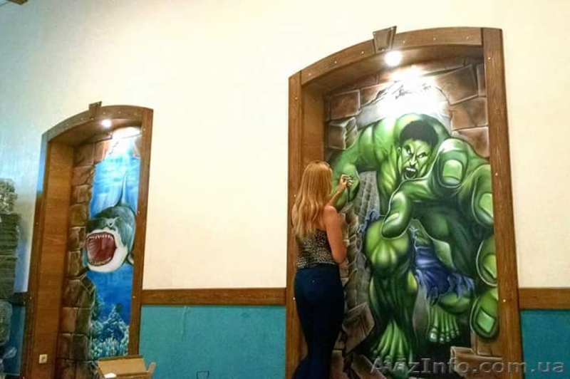 Аэрография,роспись стен и потолков, барельеф,скульптура - <ro>Изображение</ro><ru>Изображение</ru> #8, <ru>Объявление</ru> #1510087