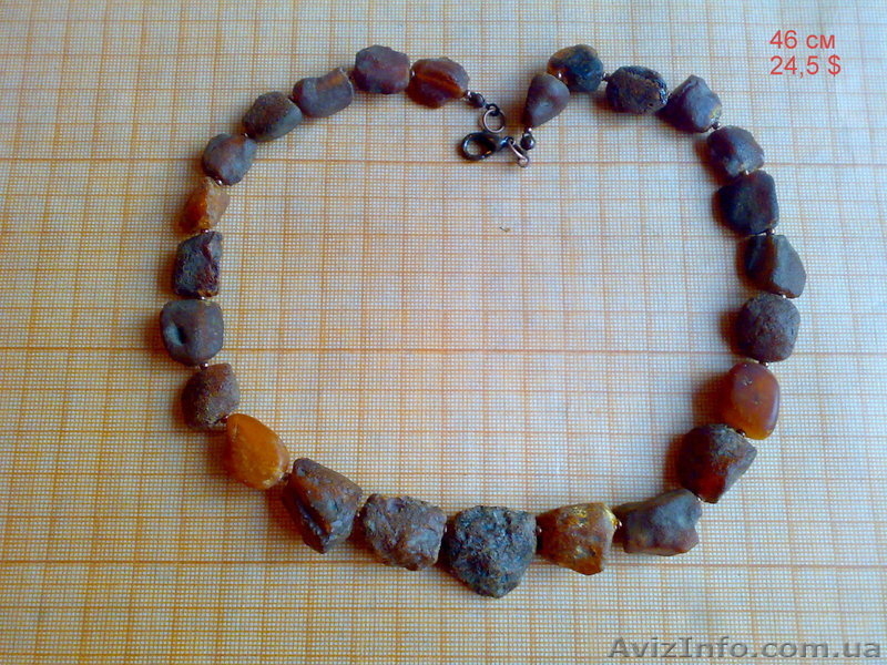 Лечебные бусы из «живого», необработанного янтаря. - <ro>Изображение</ro><ru>Изображение</ru> #7, <ru>Объявление</ru> #1141883