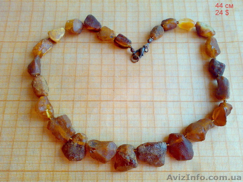 Лечебные бусы из «живого», необработанного янтаря. - <ro>Изображение</ro><ru>Изображение</ru> #5, <ru>Объявление</ru> #1141883
