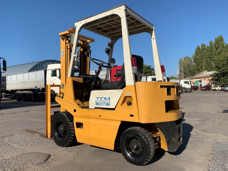 Японский вилочный автопогрузчик TCM на 1.4 тонны - <ro>Изображение</ro><ru>Изображение</ru> #3, <ru>Объявление</ru> #1697974